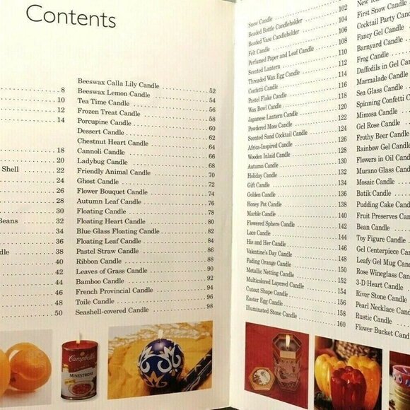 Crafts Creating Candles by Luisa Sacchi 100+ Unique Projects 1000+ Picture Guide - Picture 3 of 7